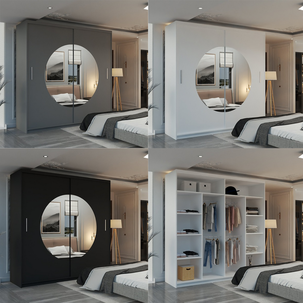 Moon Sliding Wardrobe