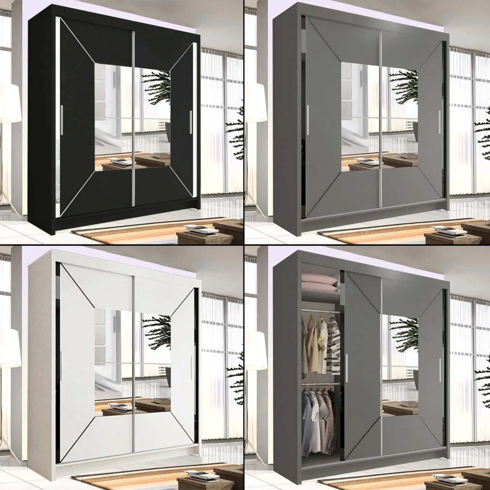 Nicole Sliding Wardrobe