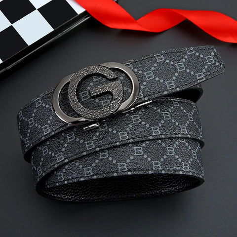 Top genuine leather and cowhide material fashion casual luxury brand men's belt