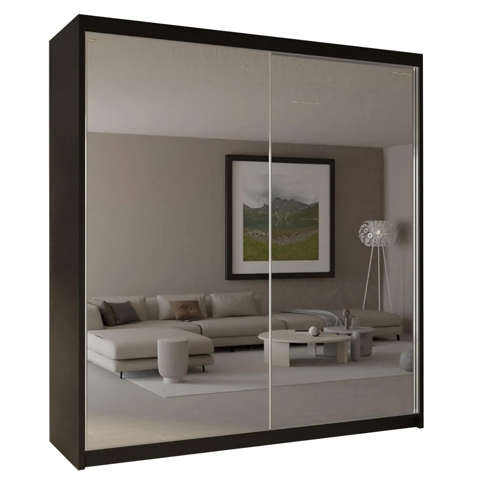 Queen Sliding Wardrobe