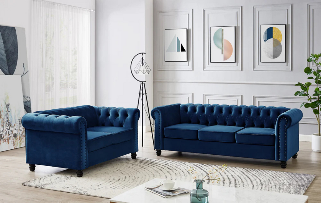 🛋️ Chesterfield 3+2 Seater Sofa Set