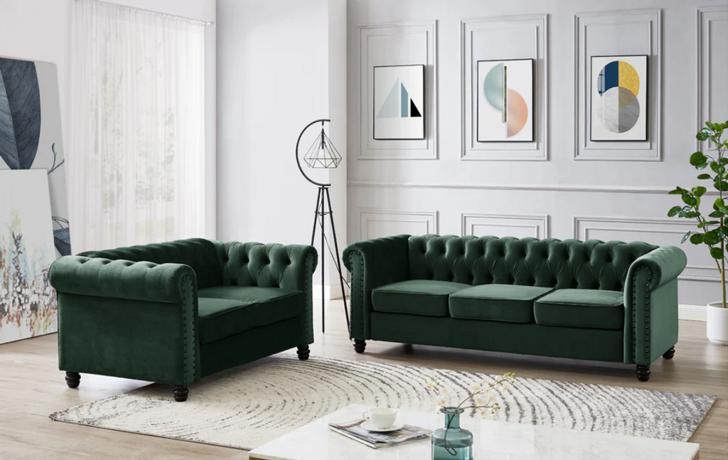 🛋️ Chesterfield 3+2 Seater Sofa Set