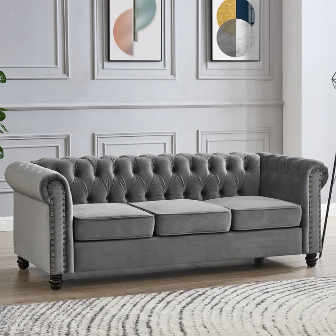 🛋️ Chesterfield 3+2 Seater Sofa Set