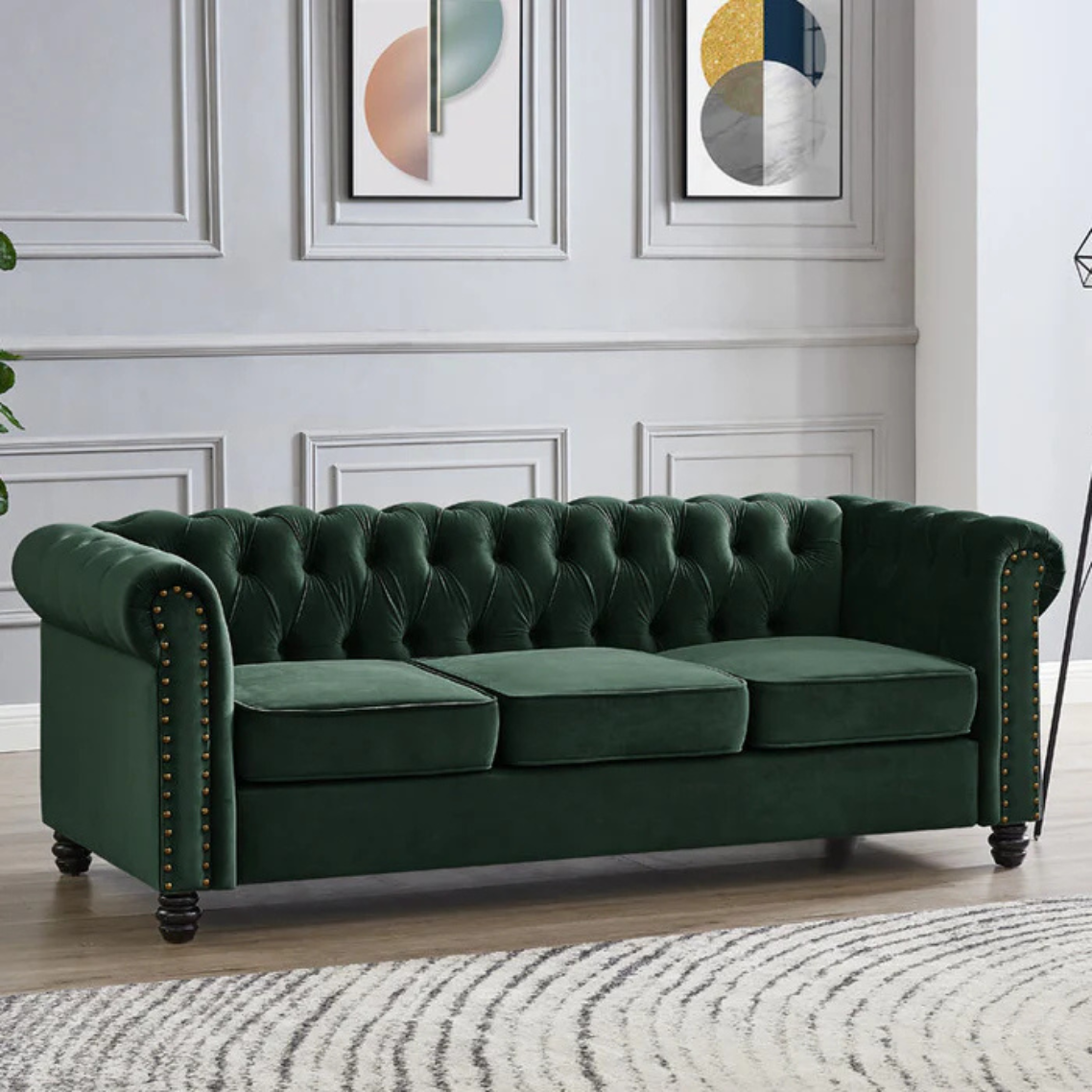 🛋️ Chesterfield 3+2 Seater Sofa Set