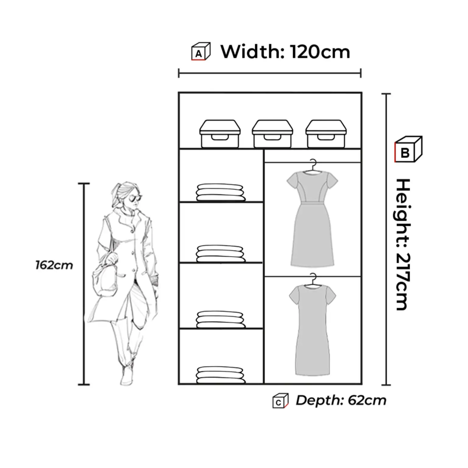Nicole Sliding Wardrobe