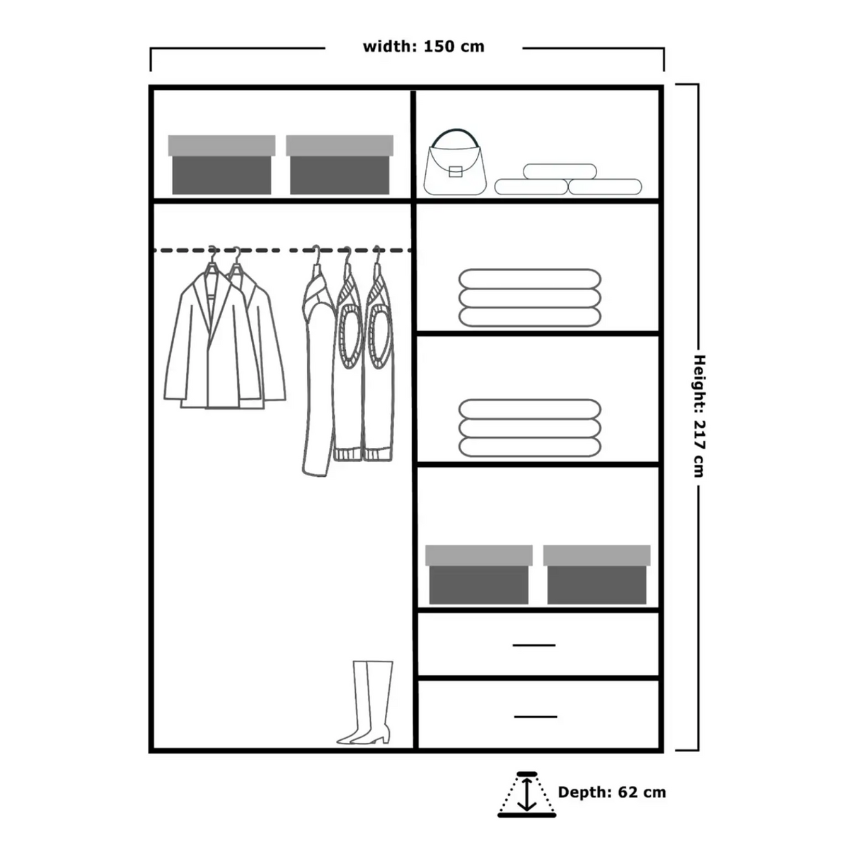 VIKAS SLIDING WARDROBE