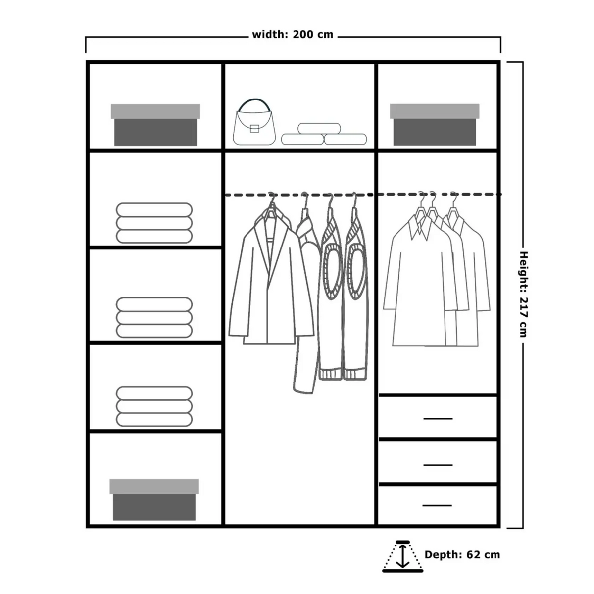 VIKAS SLIDING WARDROBE