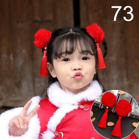 Chinese Hanfu Vintage Dress Headwear Long Tassels Hair Clip Noiva Jewelry