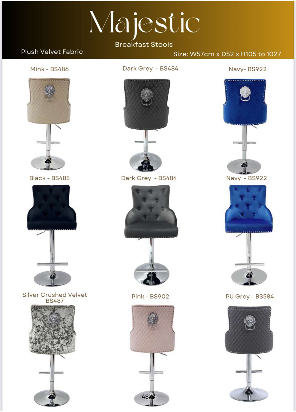MAJESTIC BAR STOOL
