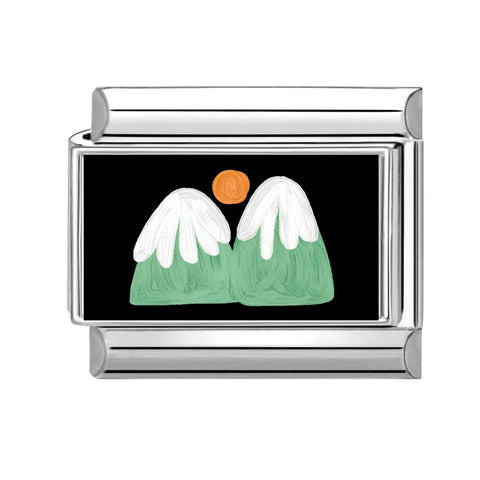 Black Heart Ship Flower Moon Cat Star Candy Charm Links