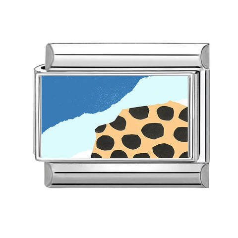 Grey Heart Cat Flower Skull Bead Italian Charm Links