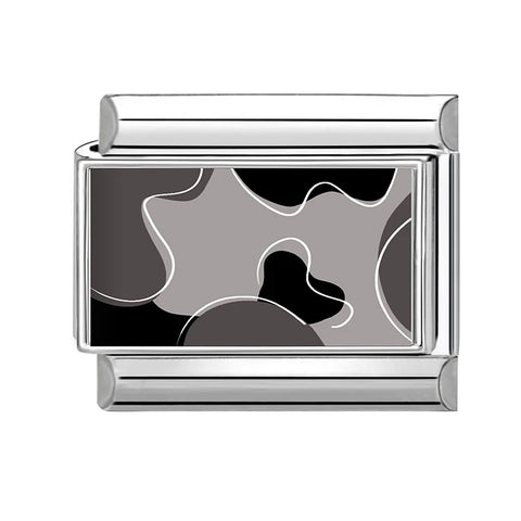 Grey Heart Cat Flower Skull Bead Italian Charm Links