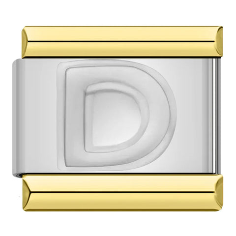 English Letters Italian Charm Links