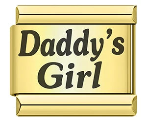 Golden Love Faith Hope Dream Mommy's Girl Charms