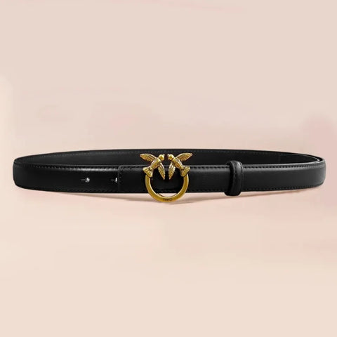 Women's Fashionable PU Leather Retro Belt Daily Clothing Decoration