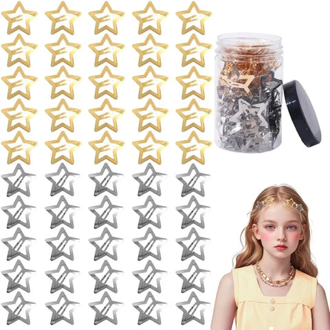 Star Bobby Pin Set (10/20/50PCS) Daily Versatile Party Design Simple and Exquisite