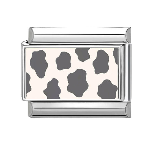 Grey Heart Cat Flower Skull Bead Italian Charm Links