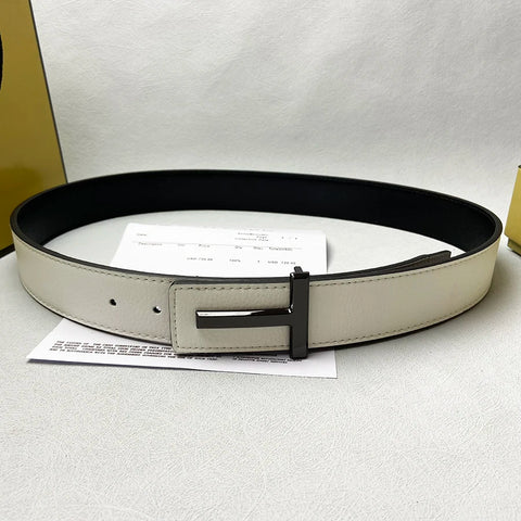 High Quality Luxury Brand Leather Business Men's Belt