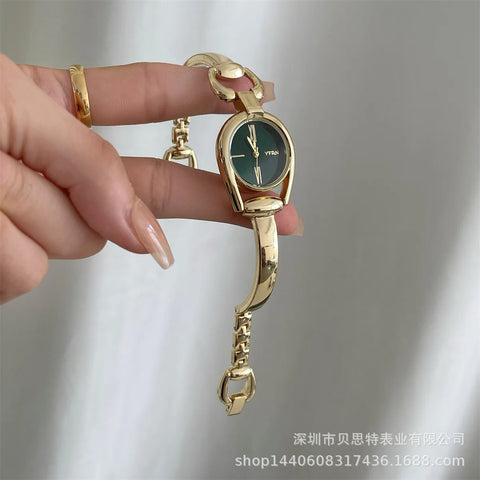 Vintage Bracelet Watch Light Luxury High-end Women's Quartz Watch