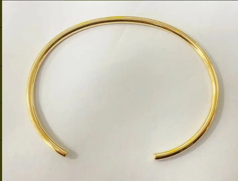 Stainless Steel Minimalist Open Design Cuff Bangle