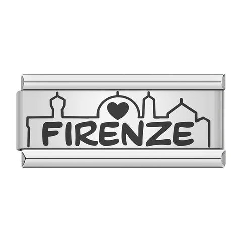 Love Mom Flower Paris Istanbul Long Charm Links