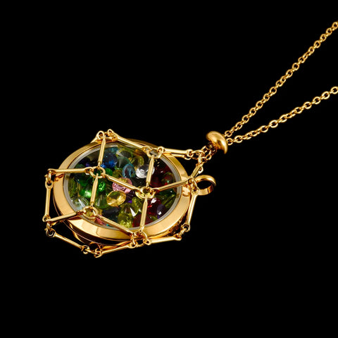 Stainless Steel DIY Stone Collecting Cord Adjustable Holder Collares Jewelry