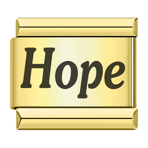 Golden Love Faith Hope Dream Mommy's Girl Charms