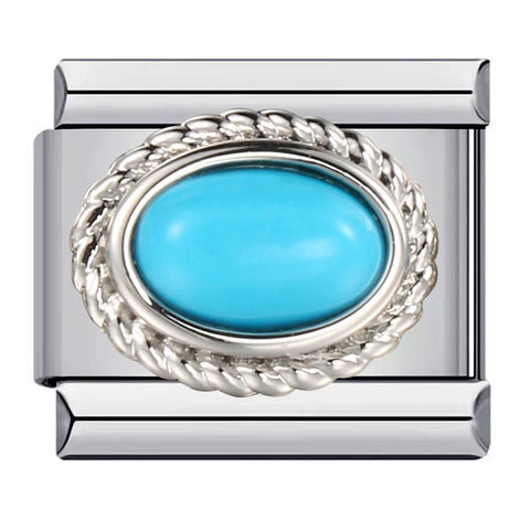 12 Birthstone Italian Charm Links