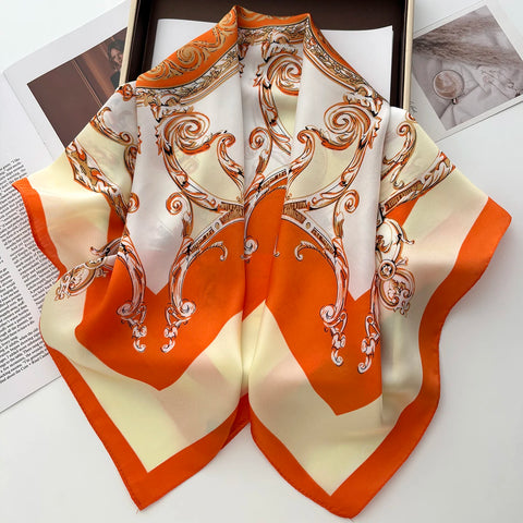 Square Scarf For Women Beach Scarf Fashion Lady Hair Head Bandana