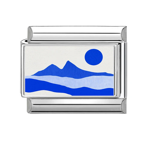 Grey Heart Cat Flower Skull Bead Italian Charm Links