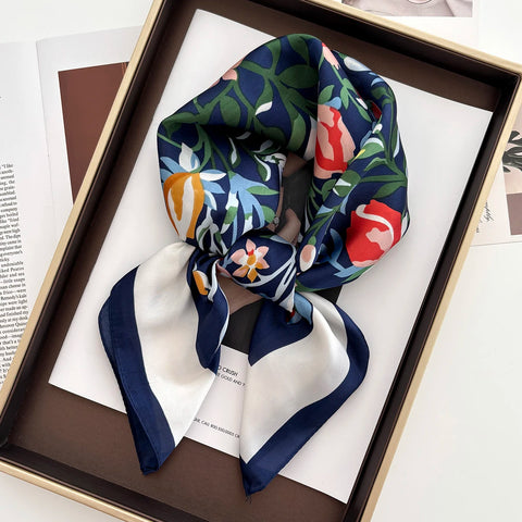 Square Scarf For Women Beach Scarf Fashion Lady Hair Head Bandana