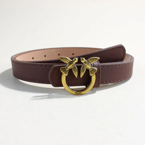 Women's Fashionable PU Leather Retro Belt Daily Clothing Decoration