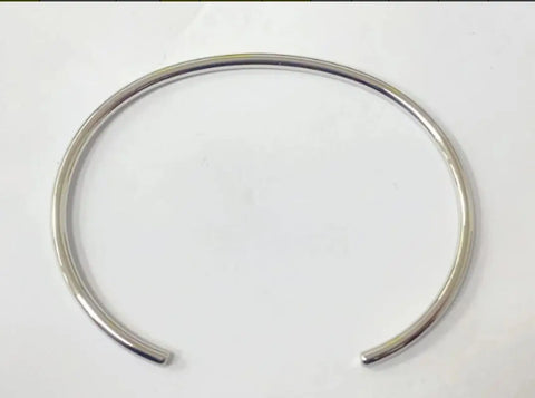 Stainless Steel Minimalist Open Design Cuff Bangle