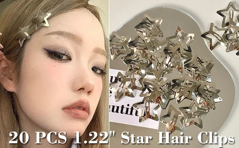 Star Bobby Pin Set (10/20/50PCS) Daily Versatile Party Design Simple and Exquisite