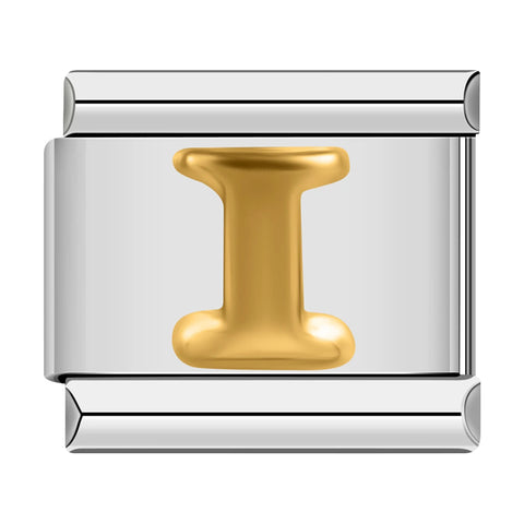 Alphabetic Italian Charm Links