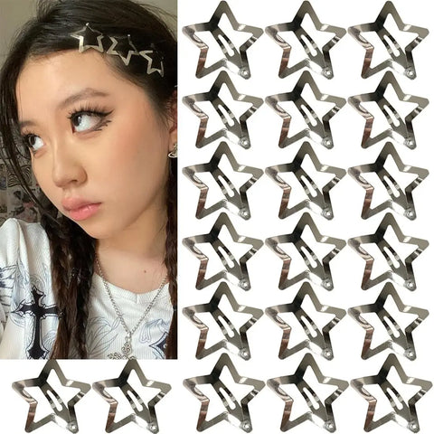 Star Bobby Pin Set (10/20/50PCS) Daily Versatile Party Design Simple and Exquisite