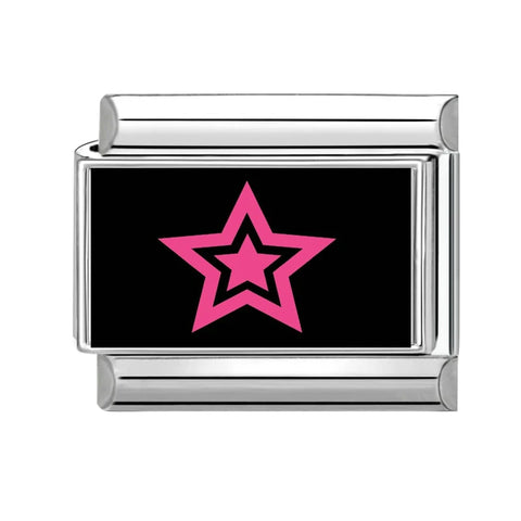 Black Heart Ship Flower Moon Cat Star Candy Charm Links