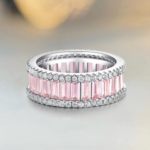 Sterling Silver Original Zircon Oval Fashion Ring for Women Gift Engagement Wedding Luxury