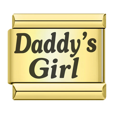 Golden Love Faith Hope Dream Mommy's Girl Charms