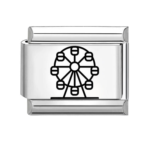 Laser Engraving Ferris Turtle Shark Star Charms