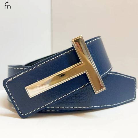 High Quality Luxury Brand Leather Business Men's Belt