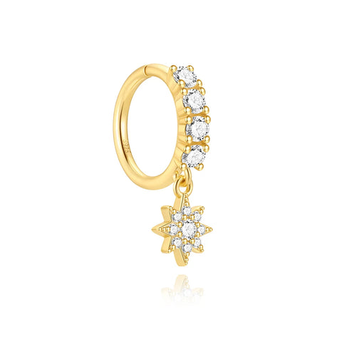 Sterling Silver Pierceing Nose Ring Simple Round Twist Rope Nose Ring Women