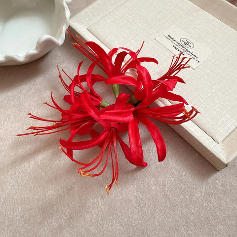 Long Tassel Shark Clip Dedicate Retro Crystal Acrylic Hairgrips