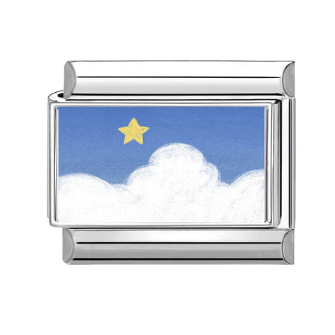 Grey Heart Cat Flower Skull Bead Italian Charm Links