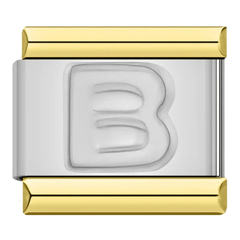 English Letters Italian Charm Links