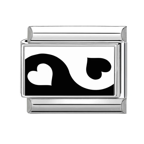 Black Heart Ship Flower Moon Cat Star Candy Charm Links