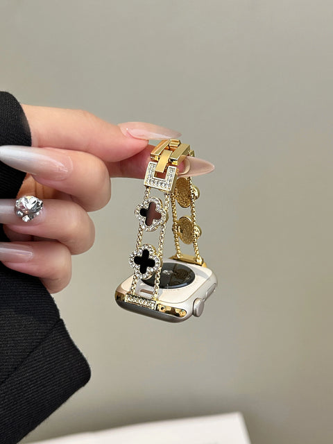 Stainless steel bracelet link For Apple Watch band Series 11/8/7/6/10 - 40/41/38/42/44/45/46mm Strap