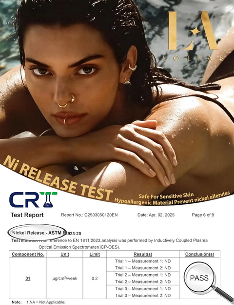 Bobisty Septum Nose Rings Hoops 316L Surgical Steel Septum Gold Plated Nose Ring