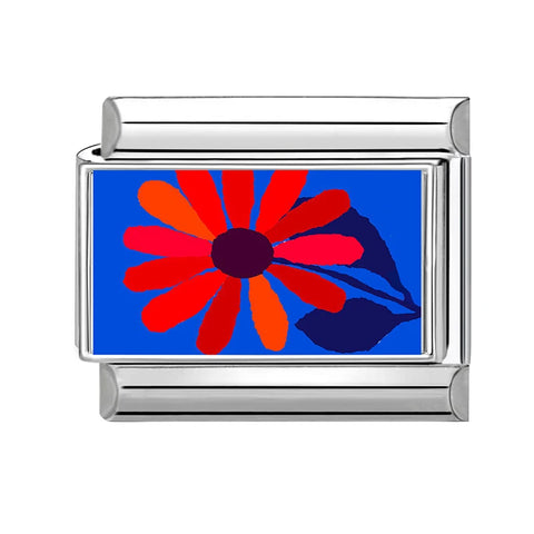 Grey Heart Cat Flower Skull Bead Italian Charm Links