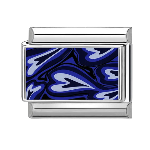 Grey Heart Cat Flower Skull Bead Italian Charm Links